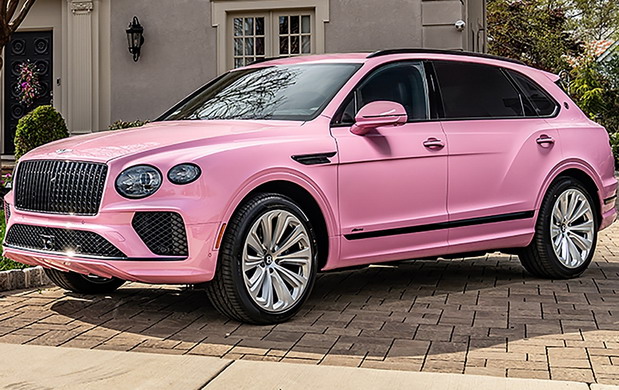 Candy Pink Bentley Bentayga Candy Pink Bentley Bentayga