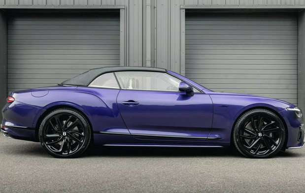 Bentley Continental GTC Speed Violette
