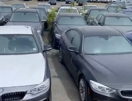 BMW parking BMW parking