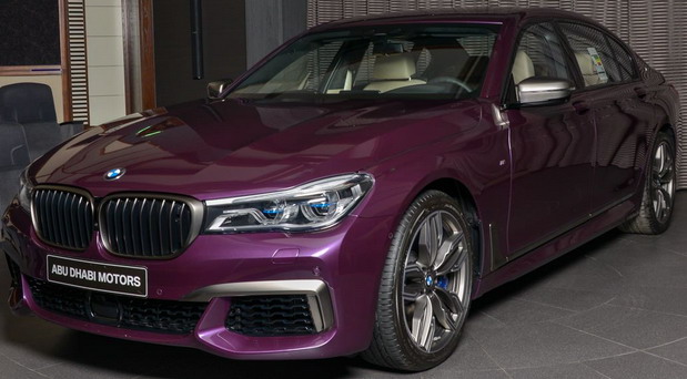 Purple Silk BMW M760Li Purple Silk BMW M760Li