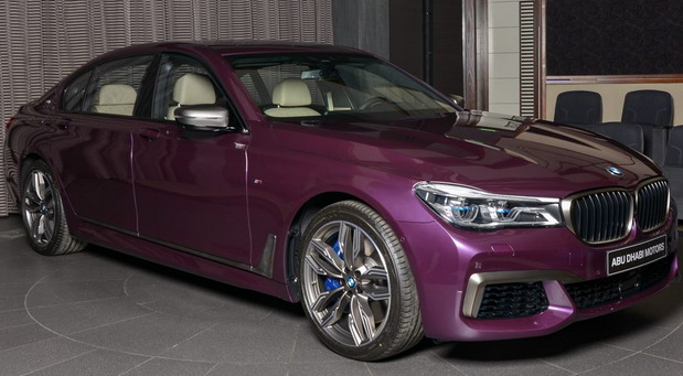 Purple Silk BMW M760Li Purple Silk BMW M760Li