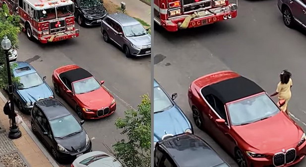 Parkirani BMW