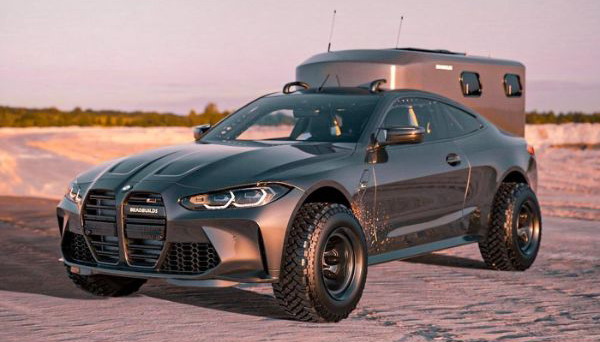 BMW M4 kao kamper BMW M4 kao kamper