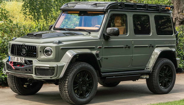 Brabus 800 4x4² Stealth Green