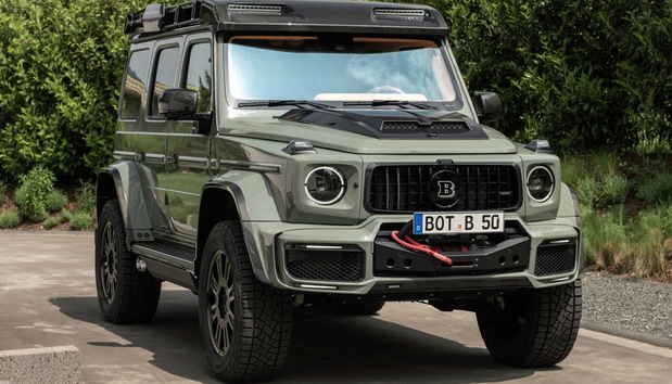 Brabus 800 4x4² Stealth Green