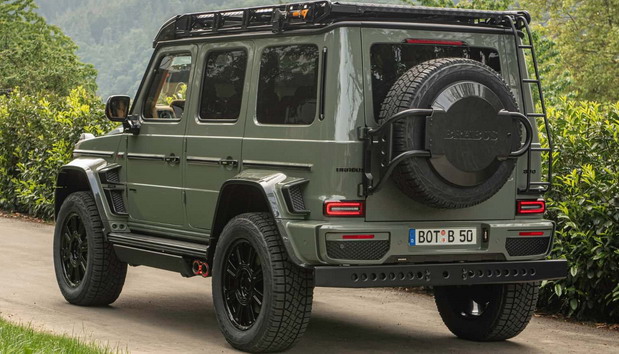 Brabus 800 4x4² Stealth Green