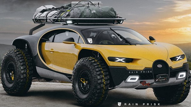 Bugatti Chiron Off-Road