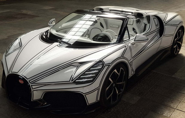 Bugatti W16 Mistral Blanc &Eacute;ternel