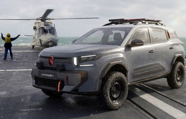 Citroen C3 Aircross Marine nationale
