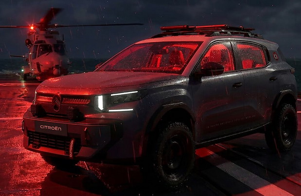 Citroen C3 Aircross Marine nationale