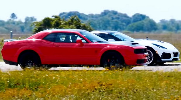Dodge Demon i Hennessey ZR1 Corvette