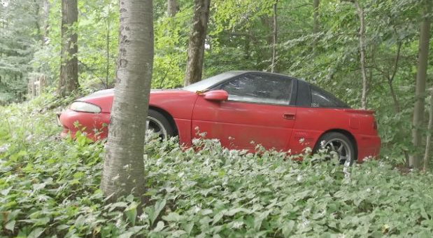 Eagle Talon u šumi