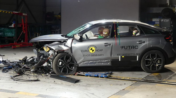 EuroNCAP test EuroNCAP test