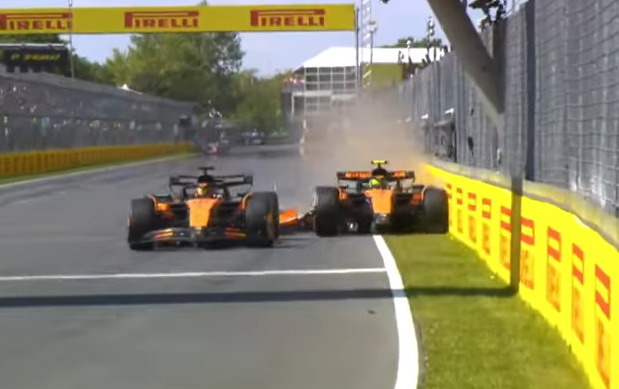 McLaren sudar McLaren sudar