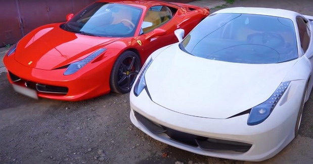 Ferrari 458 i njegova kopija Ferrari 458 i njegova kopija