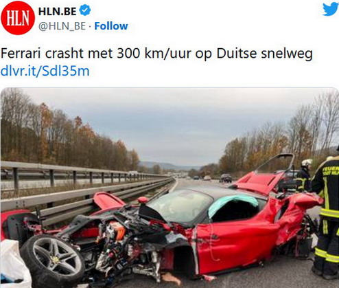 Ferrari sudar Ferrari sudar