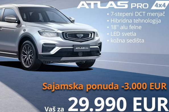Geely Atlas Pro 4x4
