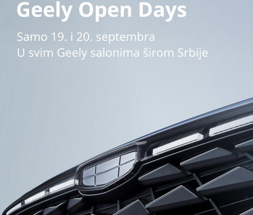 Geely Dani otvorenih vrata