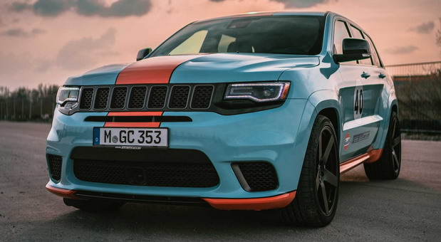 Jeep Grand Cherokee Trackhawk GULF 40 by GeigerCars Jeep Grand Cherokee Trackhawk GULF 40 by GeigerCars