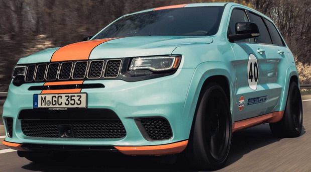 Jeep Grand Cherokee Trackhawk GULF 40 by GeigerCars Jeep Grand Cherokee Trackhawk GULF 40 by GeigerCars