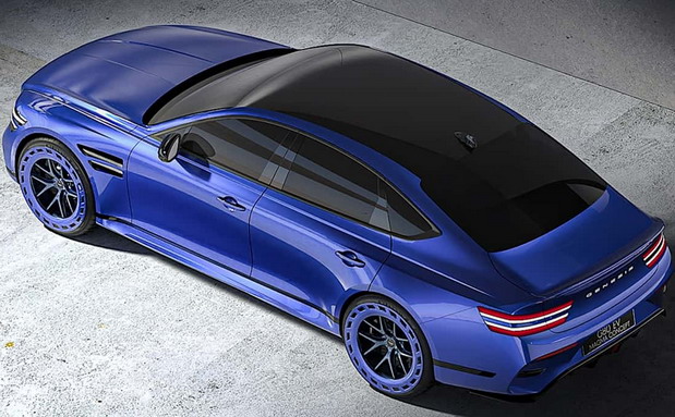 Genesis G80 EV Magma Concept Genesis G80 EV Magma Concept
