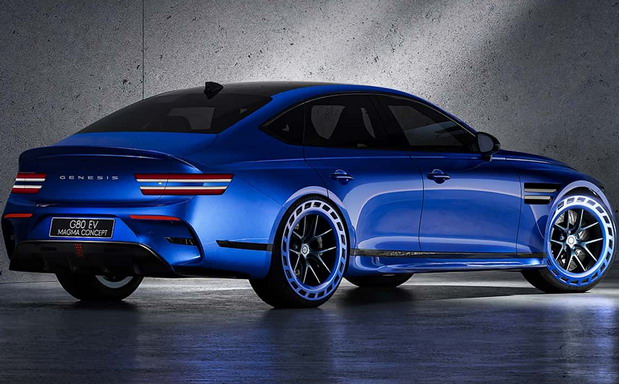 Genesis G80 EV Magma Concept Genesis G80 EV Magma Concept