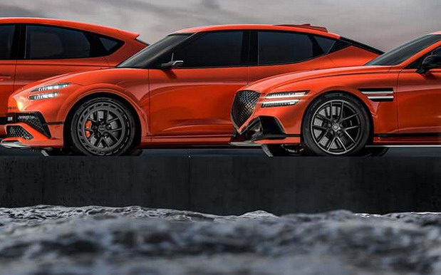 Genesis GV60 Magma Concept Genesis GV60 Magma Concept