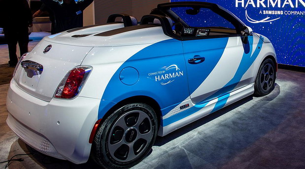 Fiat 500e by Harman
