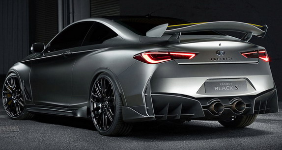 Infiniti Q60 Black S koncept Infiniti Q60 Black S koncept