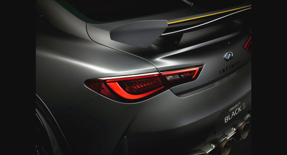 Infiniti Q60 Black S koncept Infiniti Q60 Black S koncept
