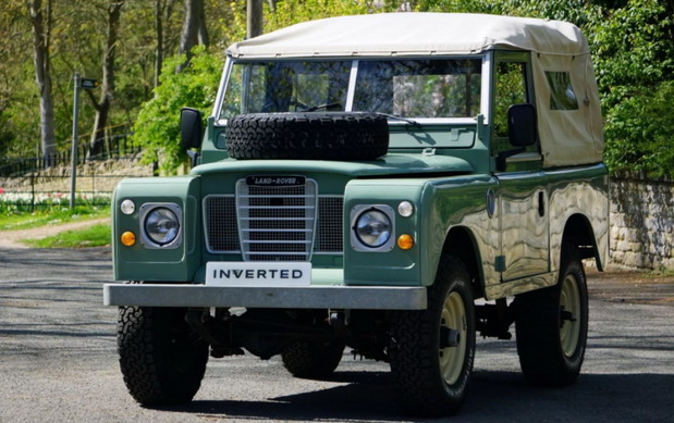 Inverted Land Rover Inverted Land Rover