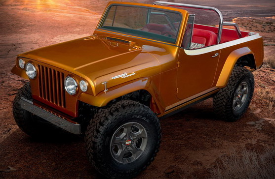 Jeepster Commando Beach.