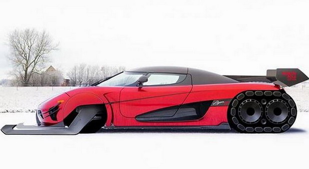 Koenigsegg za Deda Mraza