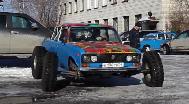 Lada sa 38-inčnim točkovima