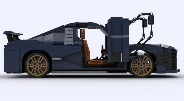 Rimac Nevera od Lego kockica