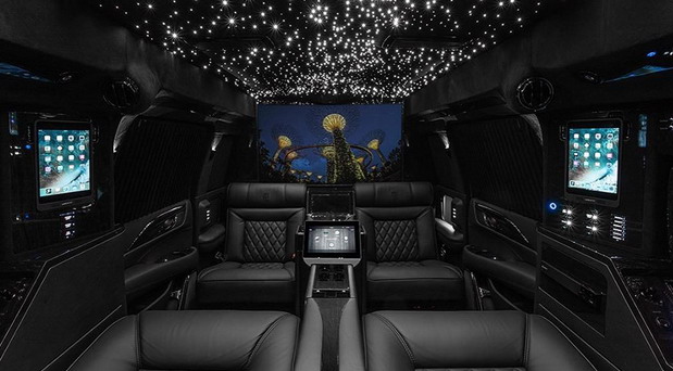 Lexani Cadillac Escalade Mobile Office Lexani Cadillac Escalade Mobile Office