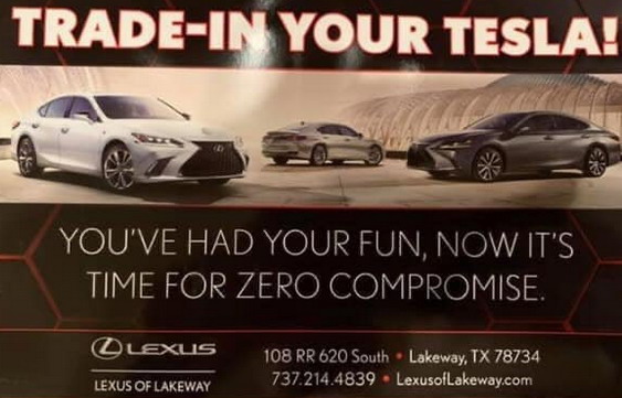 Lexus vs Tesla