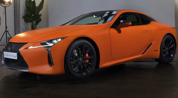 Lexus LC 500h Matte Prototype