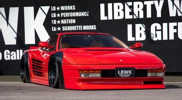 Ferrari Testarossa Liberty Walk Ferrari Testarossa Liberty Walk