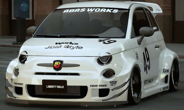 Liberty Walk Abarth 595 Liberty Walk Abarth 595