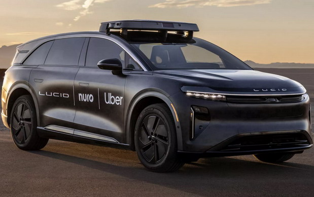Lucid Gravity & Uber Lucid Gravity & Uber