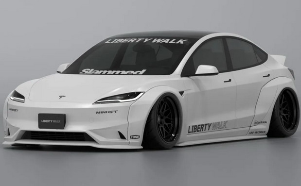 Liberty Walk Tesla Model 3 Liberty Walk Tesla Model 3