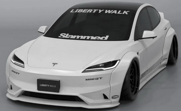 Liberty Walk Tesla Model 3 Liberty Walk Tesla Model 3