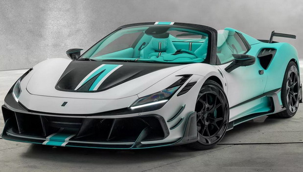 Mansory F8XX Spider Tempesta Turchese Mansory F8XX Spider Tempesta Turchese