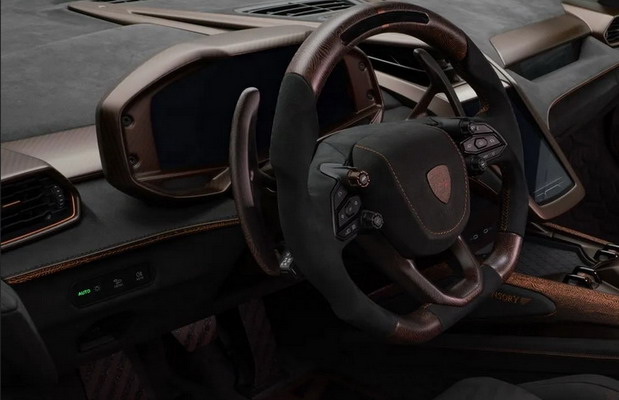 Mansory Lamborghini Revuelto Carbonada Damask X Mansory Lamborghini Revuelto Carbonada Damask X