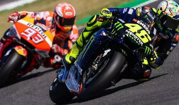Valentino Rosi i Mark Markes Valentino Rosi i Mark Markes