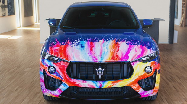 Maserati Levante Trofeo "Fuoriserie" Art Car