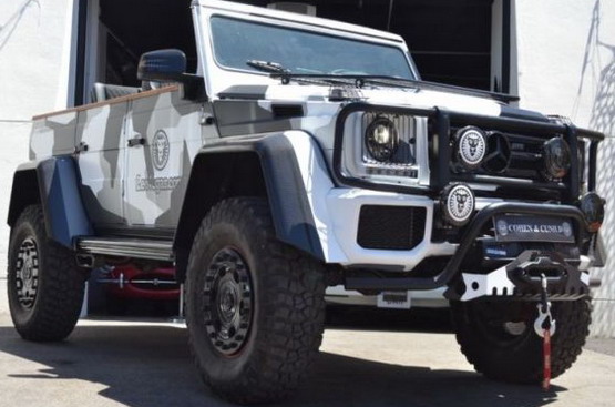 Mercedes G500 4×4² kabrio Mercedes G500 4×4² kabrio