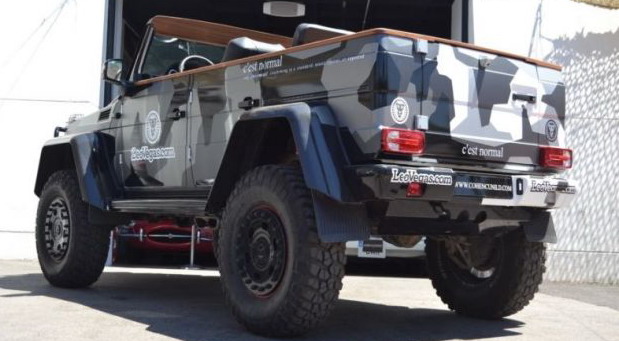 Mercedes G500 4×4² kabrio