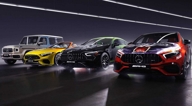 Mercedes-AMG & Palace Skateboards Art Cars Mercedes-AMG & Palace Skateboards Art Cars